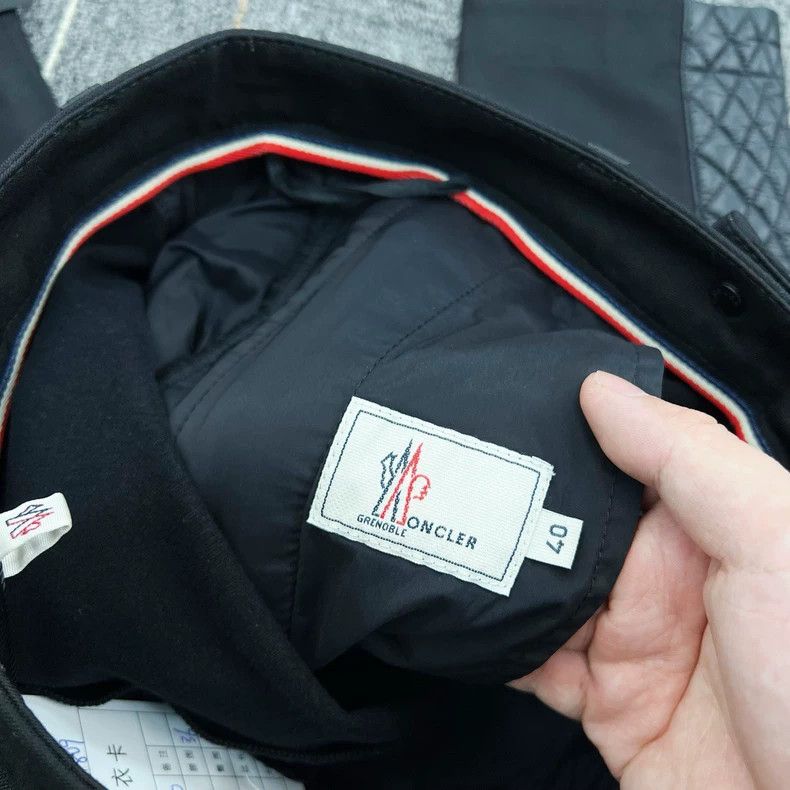 Moncler Moncler Black Casual Pants with Logo-yf Size US 40 / EU 56 - 5 Thumbnail
