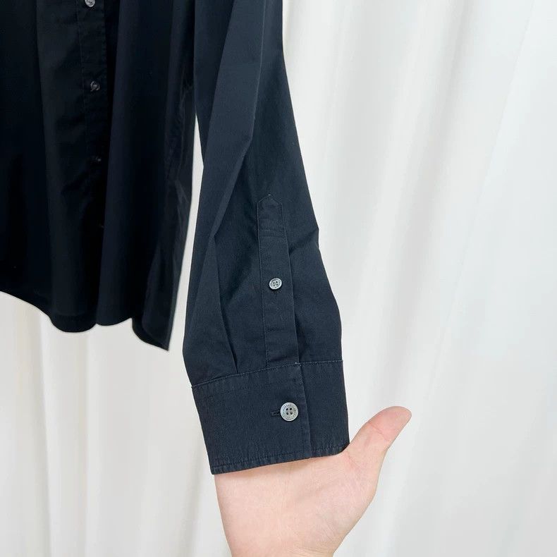 Burberry Burberry Embroidered Shirt with Check Cuffs-yf Size US L / EU 52-54 / 3 - 4 Thumbnail