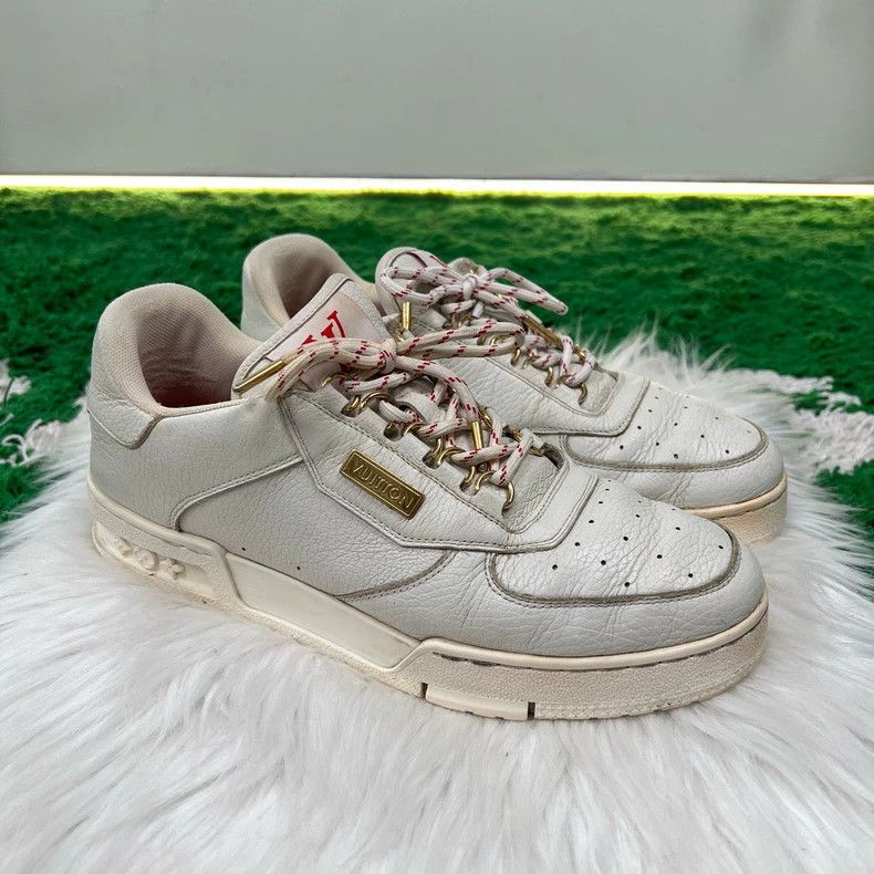 Louis Vuitton Louis Vuitton White Trainer Casual Shoes-yf Size US 6.5 / EU 39-40 - 4 Thumbnail