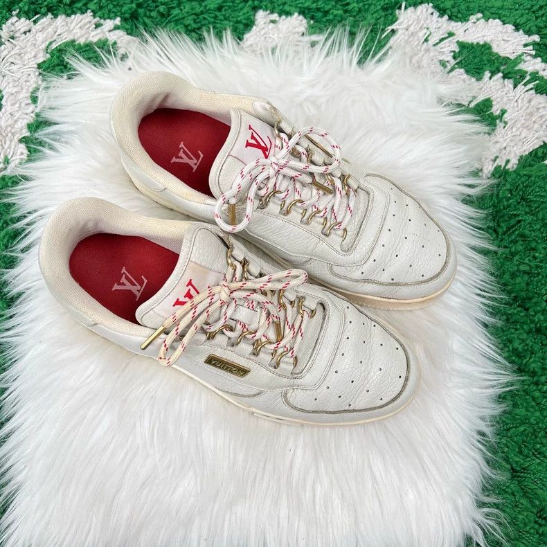 Louis Vuitton Louis Vuitton White Trainer Casual Shoes-yf Size US 6.5 / EU 39-40 - 5 Thumbnail
