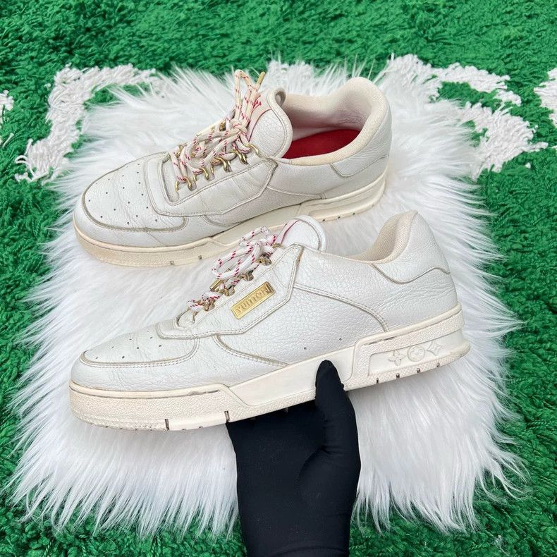 Louis Vuitton Louis Vuitton White Trainer Casual Shoes-yf Size US 6.5 / EU 39-40 - 2 Thumbnail