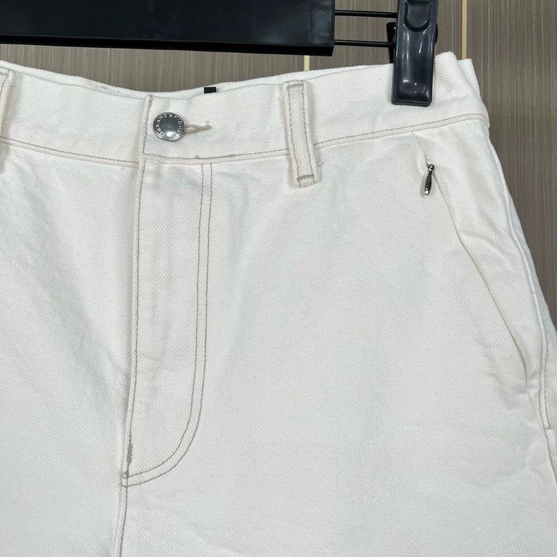 Alexander Wang Alexander Wang White Denim Shorts-yf Size US 26 / EU 42 - 3 Thumbnail