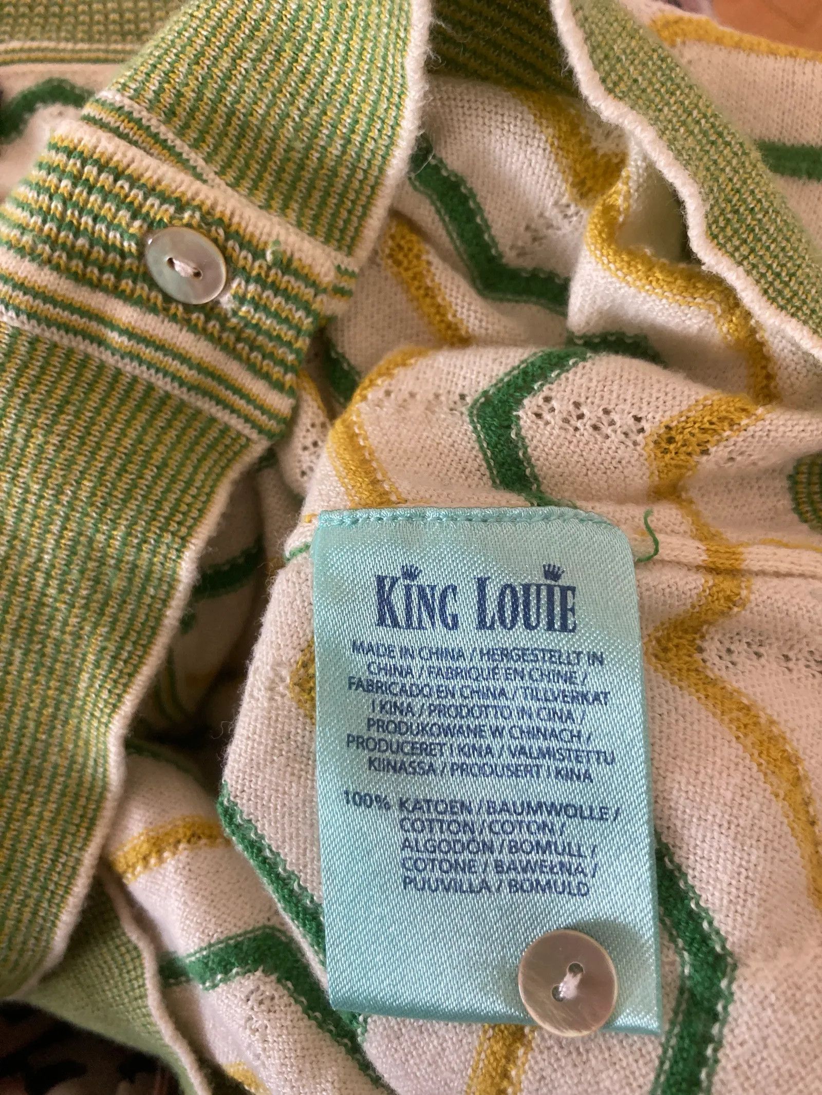 King King Louie Cardigan Size M / US 6-8 / IT 42-44 - 3 Thumbnail