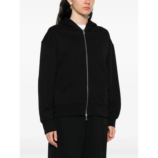 Calvin Klein CALVIN KLEIN Women Hoodies LV044C211G BLACK Size M / US 6-8 / IT 42-44 - 3 Thumbnail