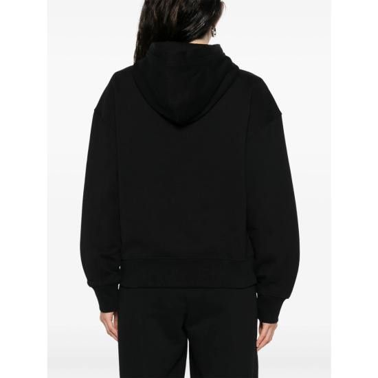 Calvin Klein CALVIN KLEIN Women Hoodies LV044C211G BLACK Size XL / US 12-14 / IT 48-50 - 5 Thumbnail