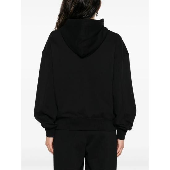 Calvin Klein CALVIN KLEIN Women Hoodies LV044C210G BLACK Size L / US 10 / IT 46 - 3 Thumbnail