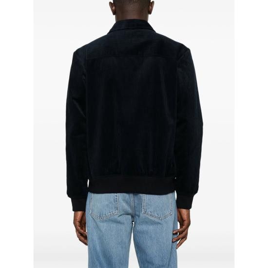 A.P.C. A.P.C. Men Bomber Jackets COHBB M32019 IAK BLUE Size US M / EU 48-50 / 2 - 3 Thumbnail