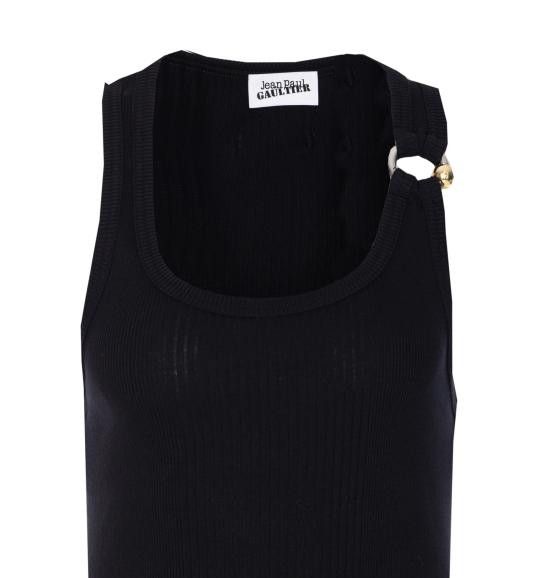 Jean Paul Gaultier JEAN PAUL GAULTIER Women Mid Skirts DR067 J01400 Black Size S / US 4 / IT 40 - 4 Thumbnail