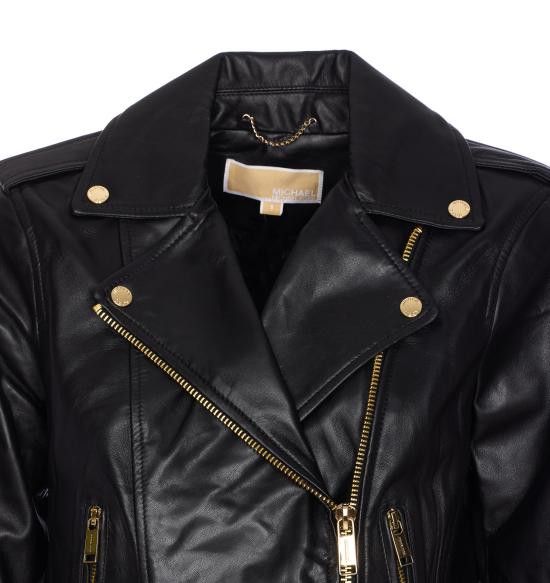 Michael Kors MICHAEL KORS Women Jackets MT520IE8RK 001 Black Size S / US 4 / IT 40 - 4 Thumbnail