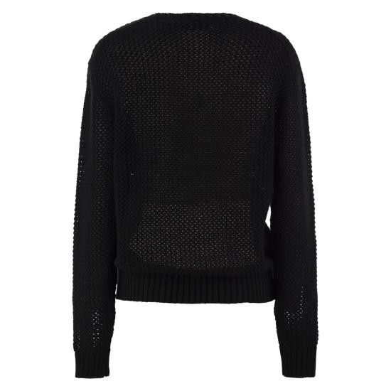 Polo Ralph Lauren POLO RALPH LAUREN Women Sweater 211972112 BLACK Size XS / US 0-2 / IT 36-38 - 2 Thumbnail