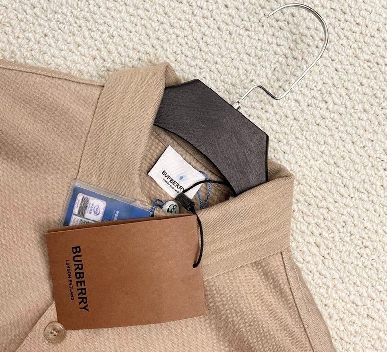 Burberry Burberry Khaki TB Logo Short Sleeve Polo-yf Size US XS / EU 42 / 0 - 2 Thumbnail