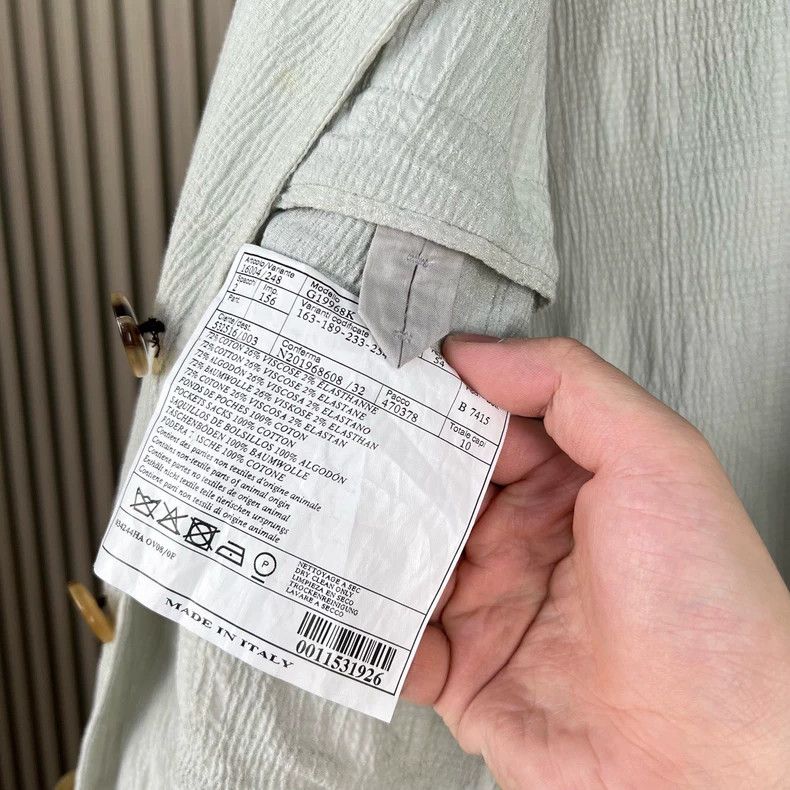 Hermes Hermes Beige Linen Blazer Jacket Size 54-yf Size US XXL / EU 58 / 5 - 6 Thumbnail