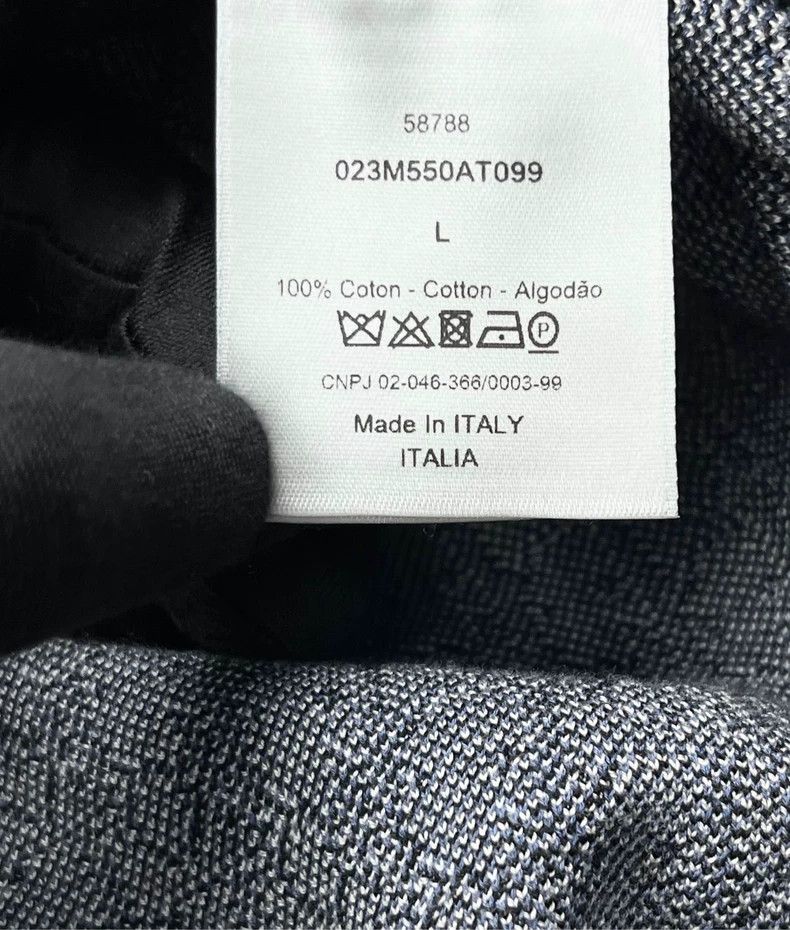 Dior Dior Black White Knit Long Sleeve Jacket-yf Size US L / EU 52-54 / 3 - 4 Thumbnail