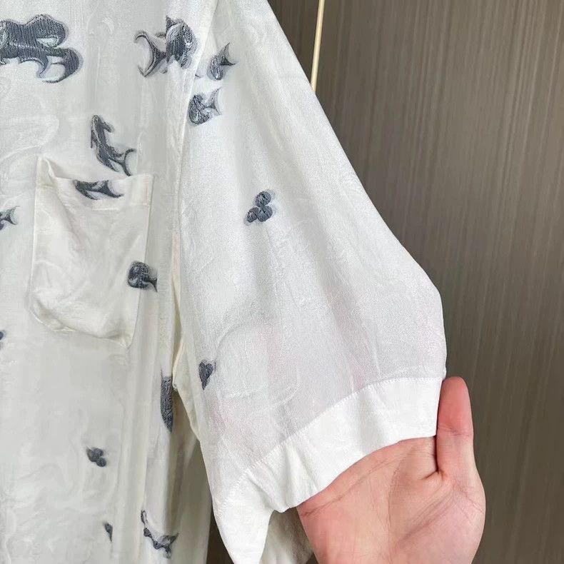 Dior Dior x Kenny Silk Ocean Shirt-yf Size US M / EU 48-50 / 2 - 4 Thumbnail