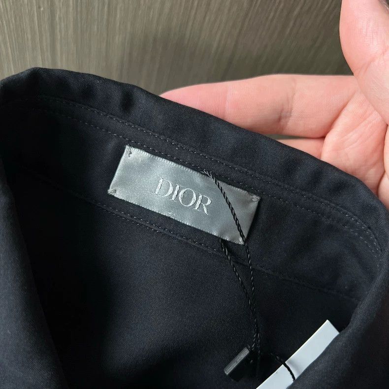 Dior Dior Sacai Embroidered Letter Shirt Jacket-yf Size US M / EU 48-50 / 2 - 5 Thumbnail