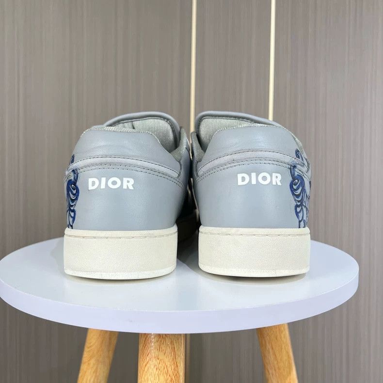 Dior Dior B27 Series Gray White Tiger Sneakers-yf Size US 9.5 / EU 42-43 - 3 Thumbnail