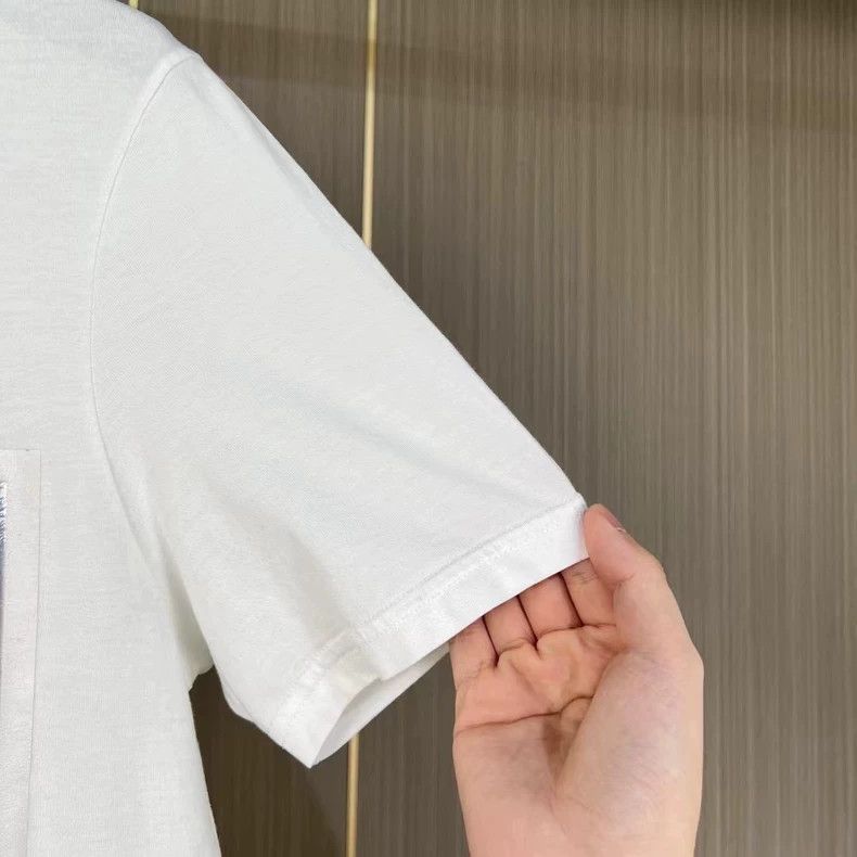 Dior Dior Stussy Embroidered Short Sleeve T-shirt-yf Size US S / EU 44-46 / 1 - 4 Thumbnail