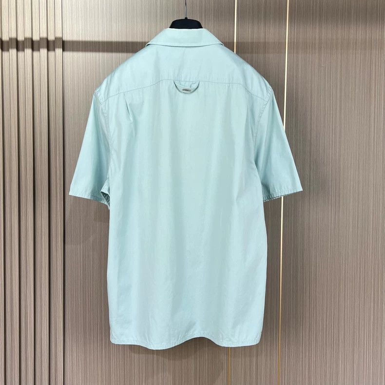 Louis Vuitton Louis Vuitton Mint Green Short Sleeve Shirt-yf Size US S / EU 44-46 / 1 - 2 Thumbnail