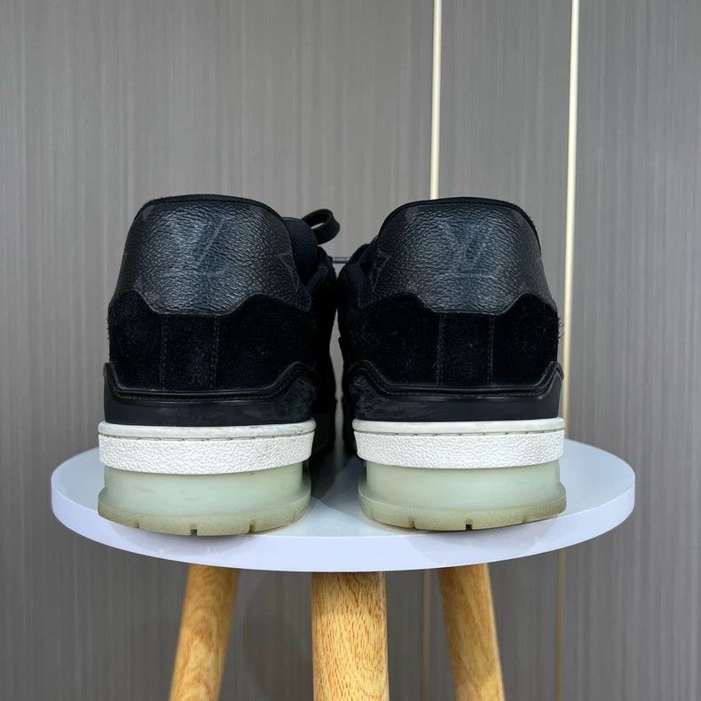Louis Vuitton Louis Vuitton Black Monogram Trainer Sneakers-yf Size US 6.5 / EU 39-40 - 2 Thumbnail