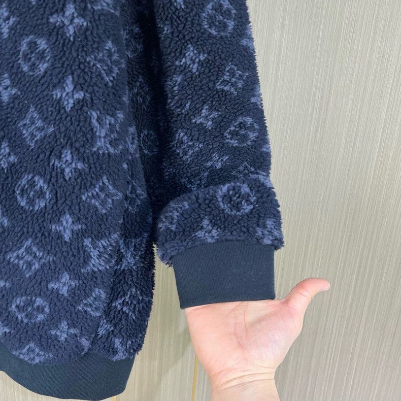 Louis Vuitton Louis Vuitton Blue Teddy Coat-yf Size US M / EU 48-50 / 2 - 4 Thumbnail