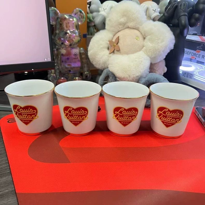 Louis Vuitton Louis Vuitton Nigo Ceramic Cup Set-yf Size ONE SIZE - 2 Thumbnail