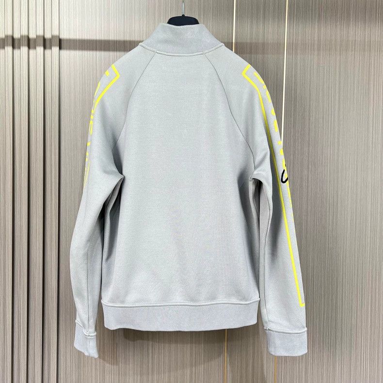Louis Vuitton Louis Vuitton Half-Zip Arm Embroidered Hoodie-yf Size US M / EU 48-50 / 2 - 2 Thumbnail