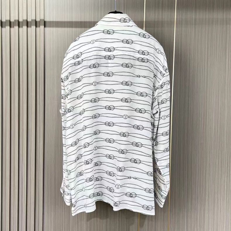 Louis Vuitton Louis Vuitton Chain Zip Silk Jacket-yf Size US M / EU 48-50 / 2 - 2 Thumbnail
