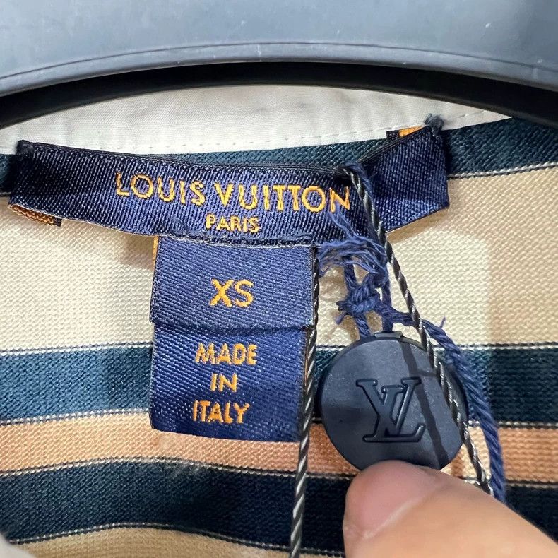 Louis Vuitton Louis Vuitton Striped Long Sleeve Knit Top-yf Size US XS / EU 42 / 0 - 5 Thumbnail