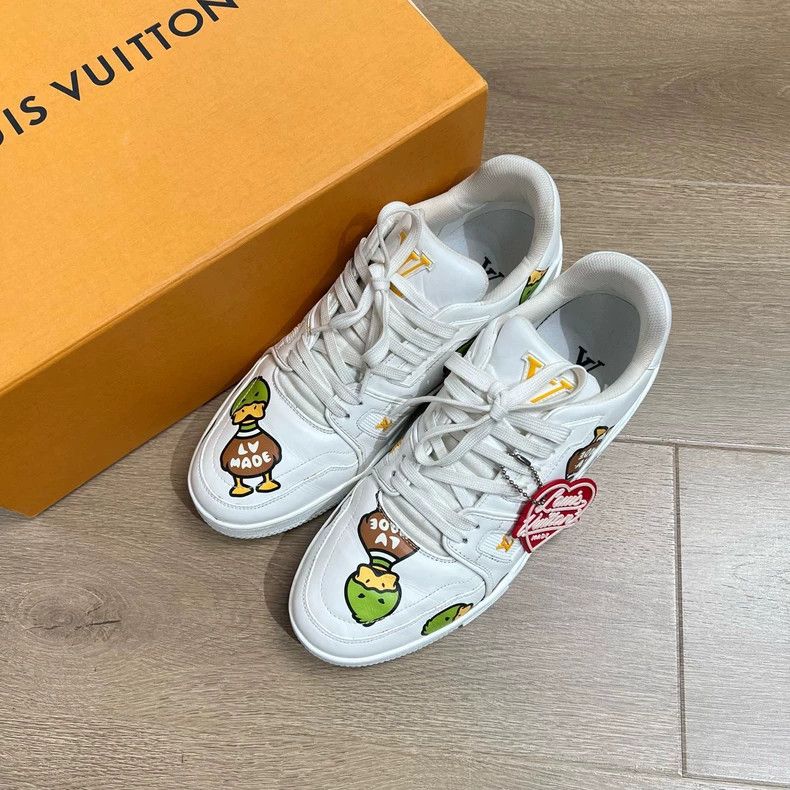 Louis Vuitton Louis Vuitton x Nigo Trainer Sneaker Shoes-yf Size US 7 / EU 40 - 6 Thumbnail
