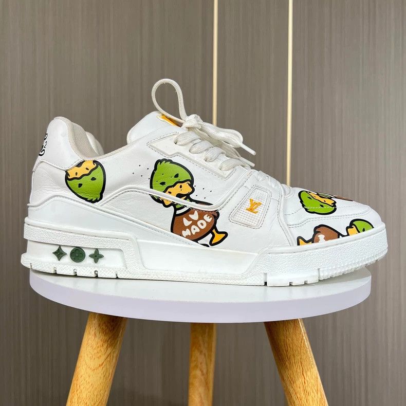 Louis Vuitton Louis Vuitton x Nigo Trainer Sneaker Shoes-yf Size US 7 / EU 40 - 2 Thumbnail