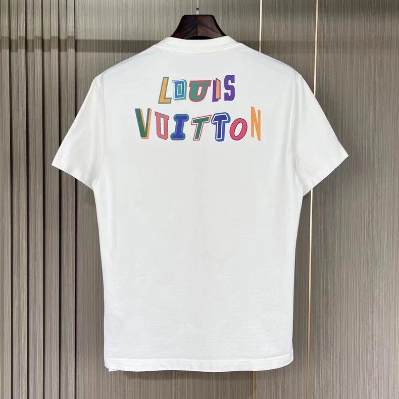 Louis Vuitton Louis Vuitton NBA Letter Print Short Sleeve Shirt-yf Size US S / EU 44-46 / 1 - 2 Thumbnail