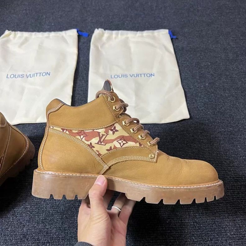 Louis Vuitton Louis Vuitton Desert Series Brown Boots-yf Size US 8.5 / EU 41-42 - 3 Thumbnail