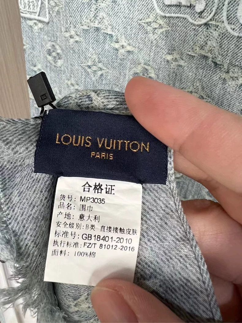 Louis Vuitton Louis Vuitton NBA Collaboration Scarf-yf Size ONE SIZE - 5 Thumbnail