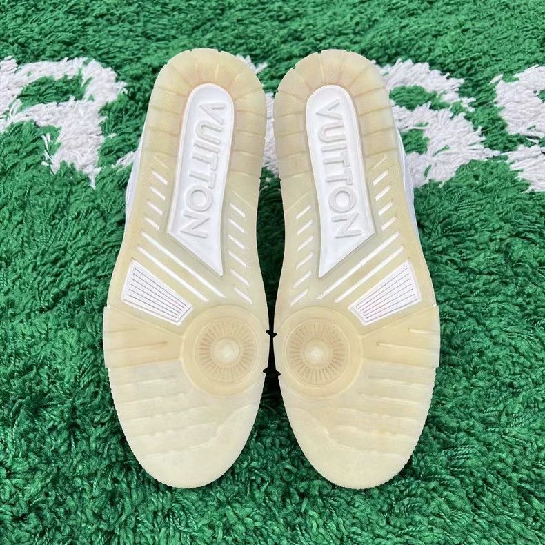 Louis Vuitton Louis Vuitton White Trainer Sneakers Size 8-yf Size US 8 / EU 41 - 5 Thumbnail