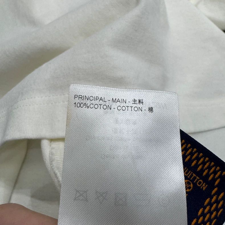 Louis Vuitton Louis Vuitton Short Sleeve Embroidered T-Shirt-yf Size US M / EU 48-50 / 2 - 6 Thumbnail
