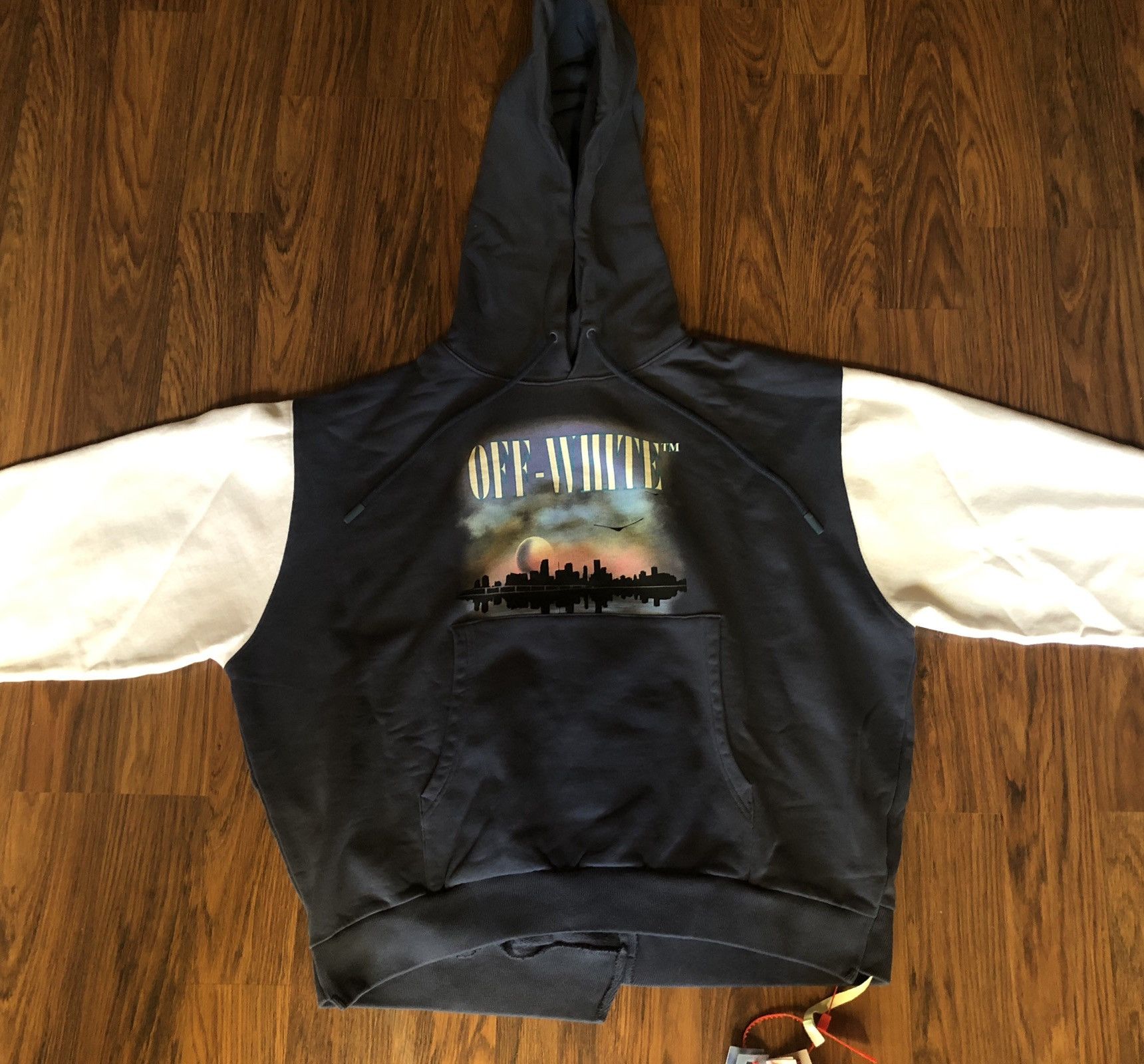 Off white hoodie barneys sales
