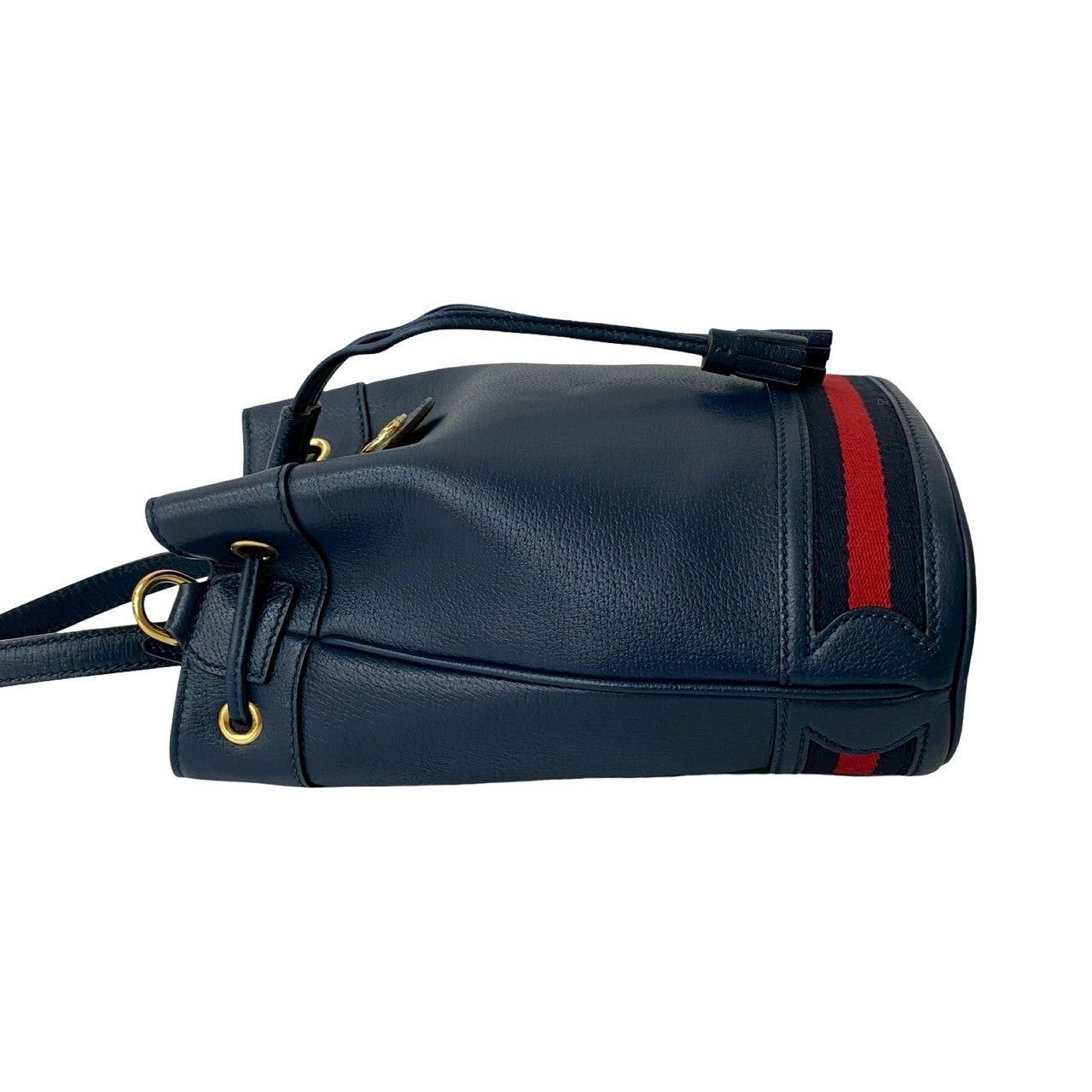 Gucci Gucci Shoulder Bag Blue Leather Size ONE SIZE - 5 Thumbnail