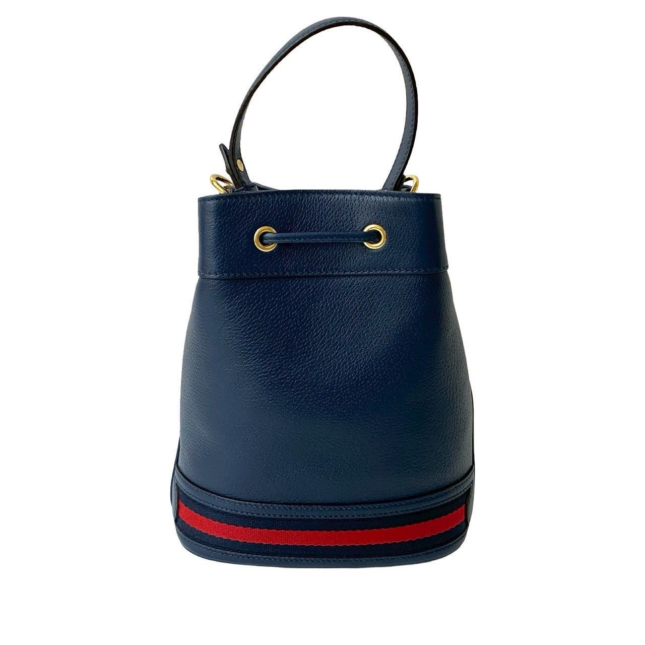 Gucci Gucci Shoulder Bag Blue Leather Size ONE SIZE - 3 Thumbnail