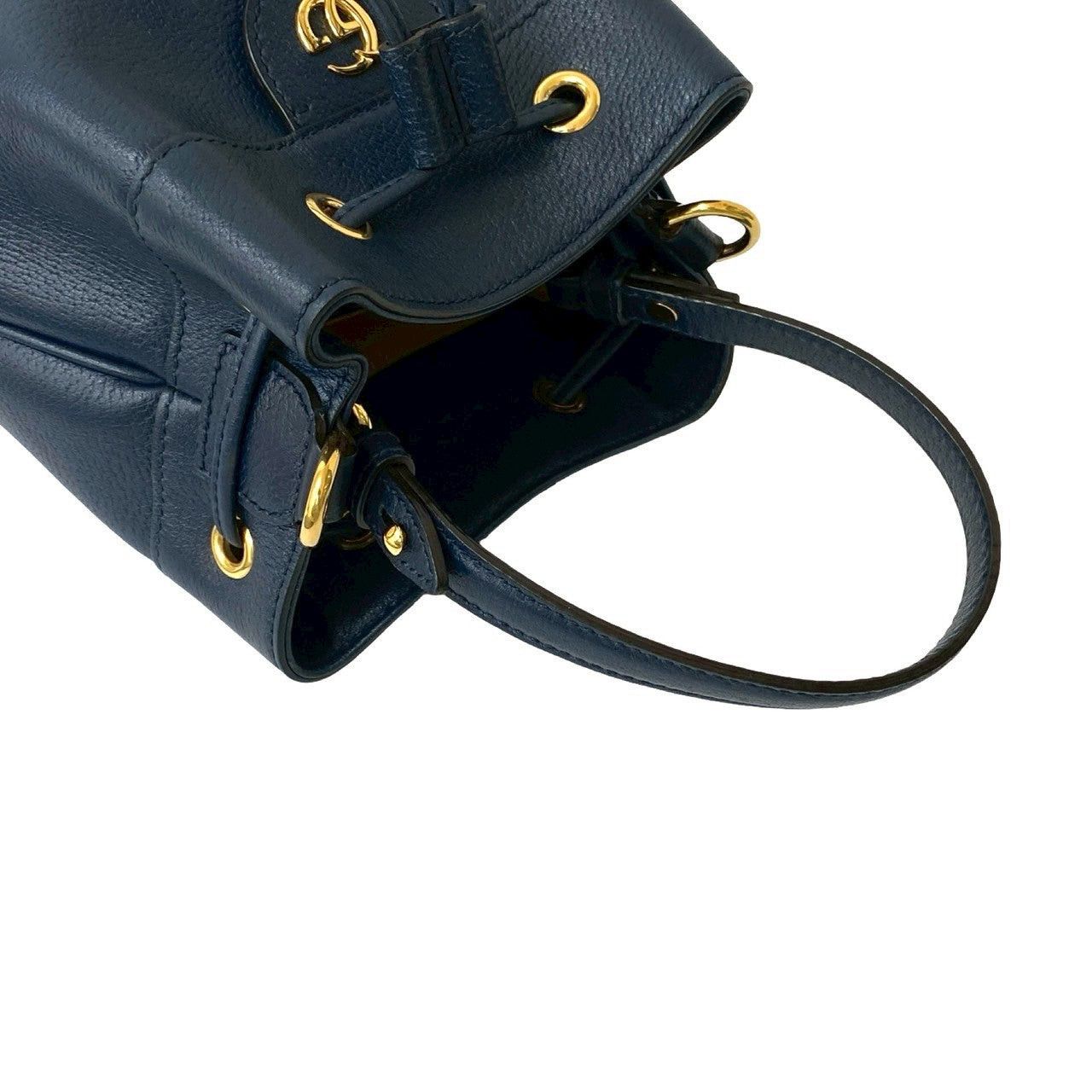 Gucci Gucci Shoulder Bag Blue Leather Size ONE SIZE - 4 Thumbnail