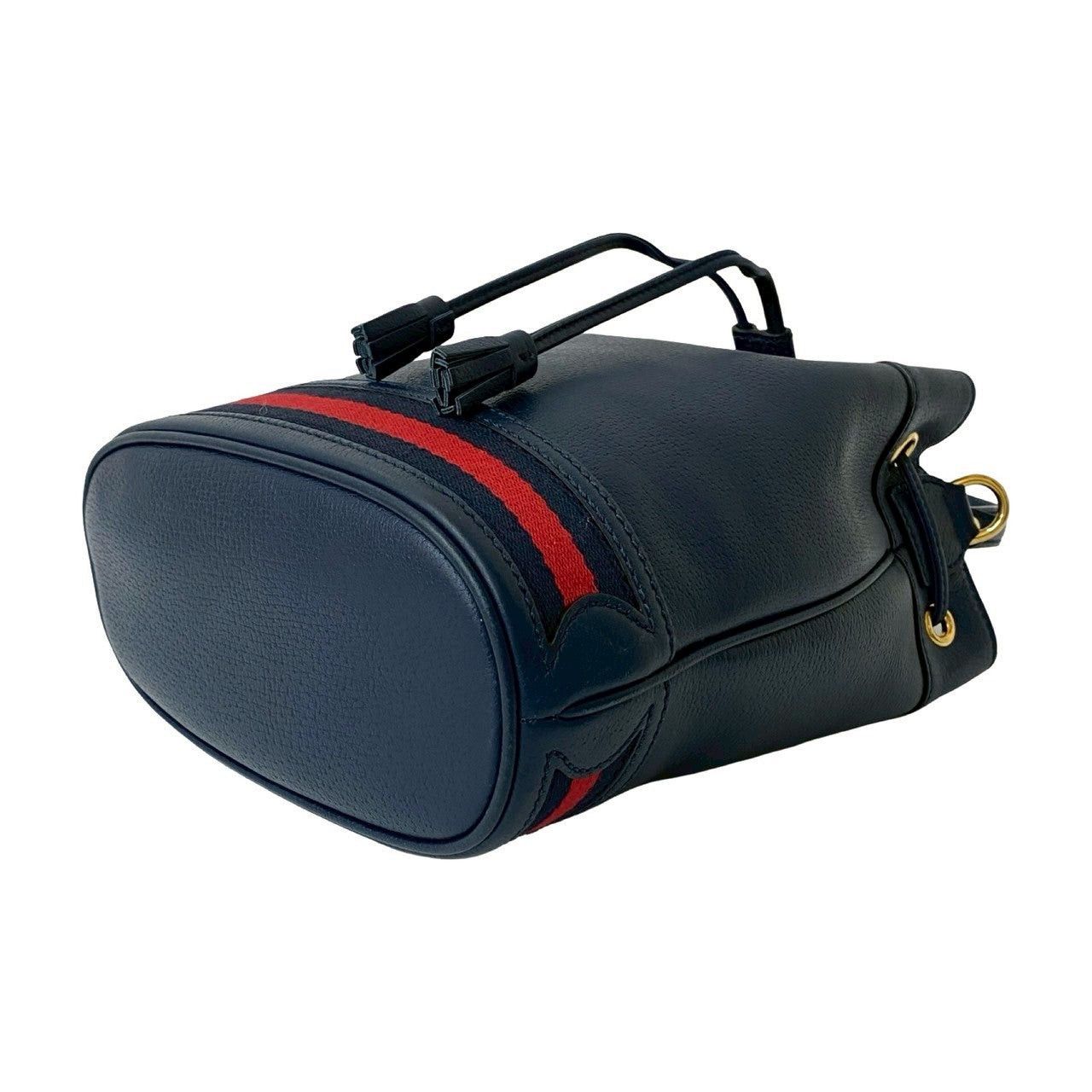 Gucci Gucci Shoulder Bag Blue Leather Size ONE SIZE - 8 Thumbnail