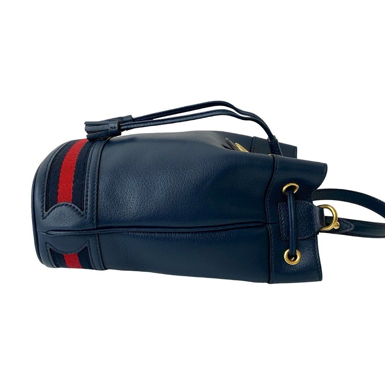 Gucci Gucci Shoulder Bag Blue Leather Size ONE SIZE - 6 Thumbnail