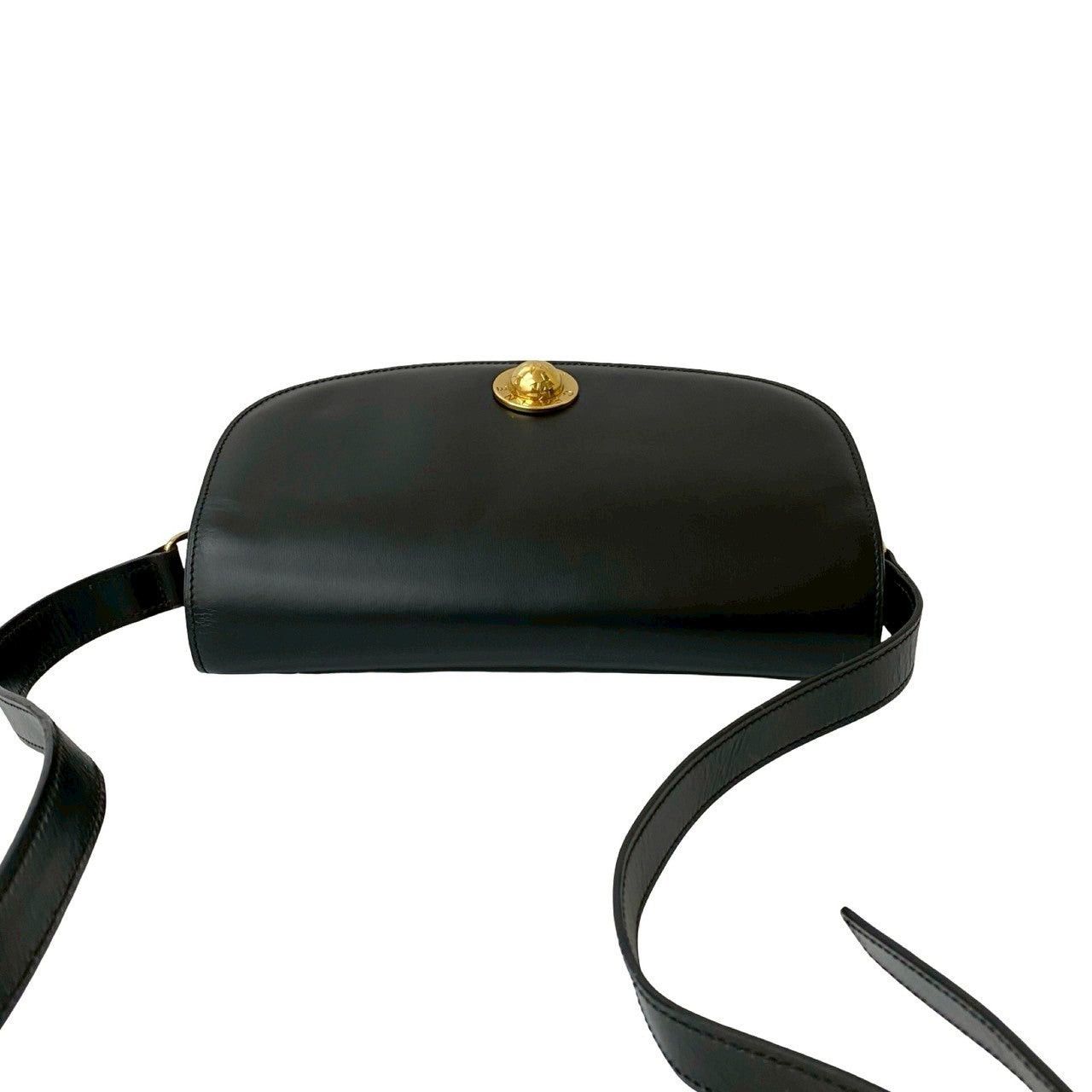 Celine Celine Shoulder Bag Black Leather Size ONE SIZE - 4 Thumbnail