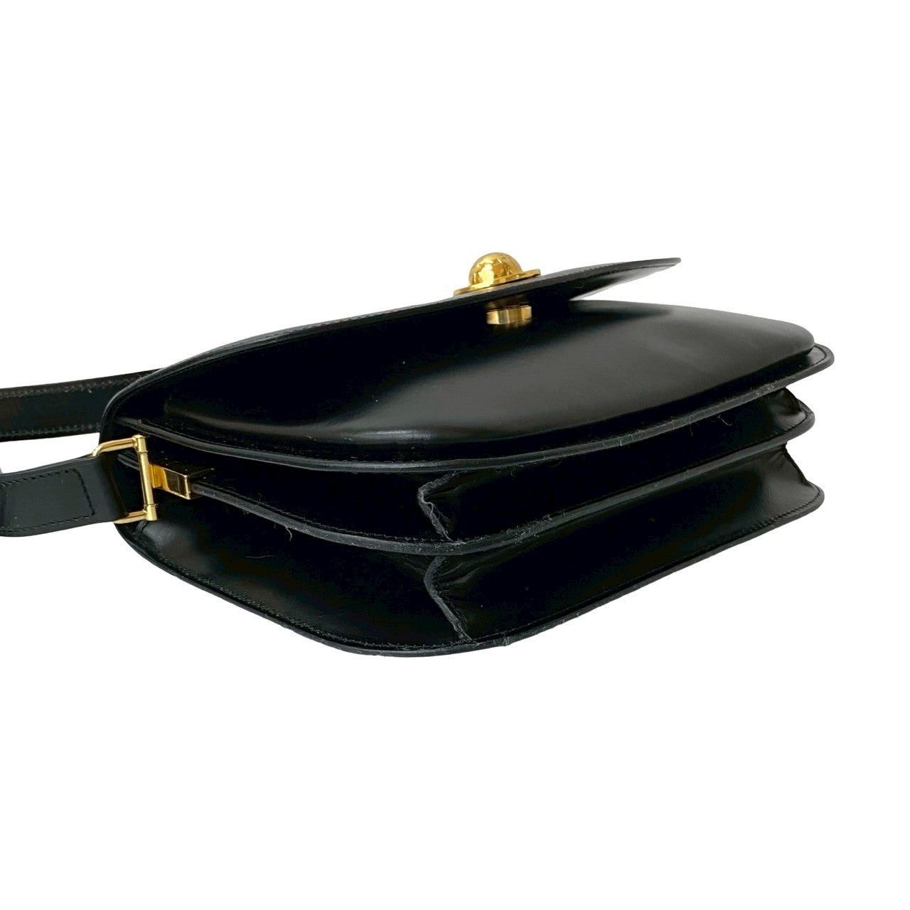 Celine Celine Shoulder Bag Black Leather Size ONE SIZE - 7 Thumbnail