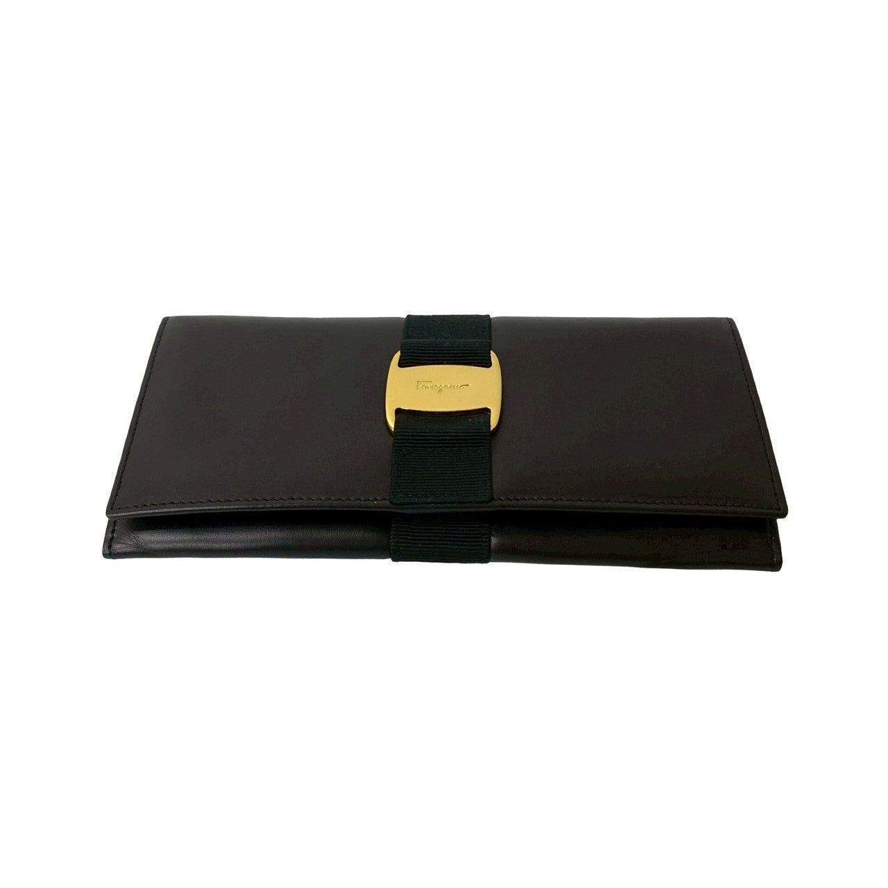 Salvatore Ferragamo Salvatore Ferragamo Black Leather Size ONE SIZE - 6 Thumbnail
