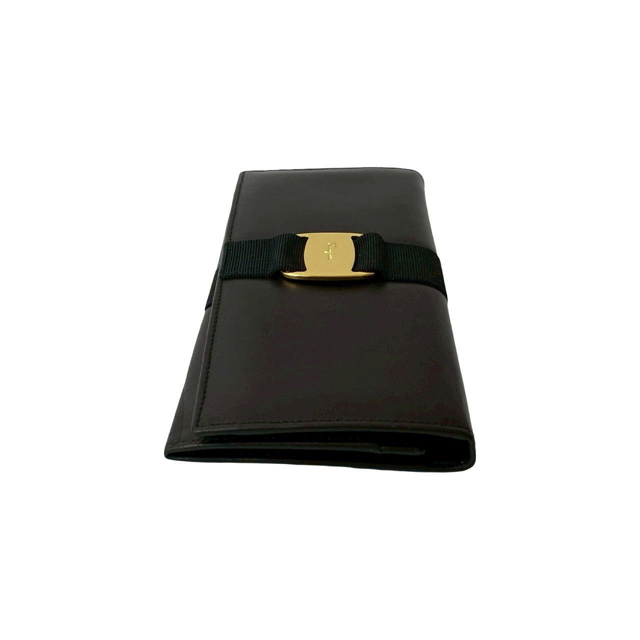 Salvatore Ferragamo Salvatore Ferragamo Black Leather Size ONE SIZE - 3 Thumbnail
