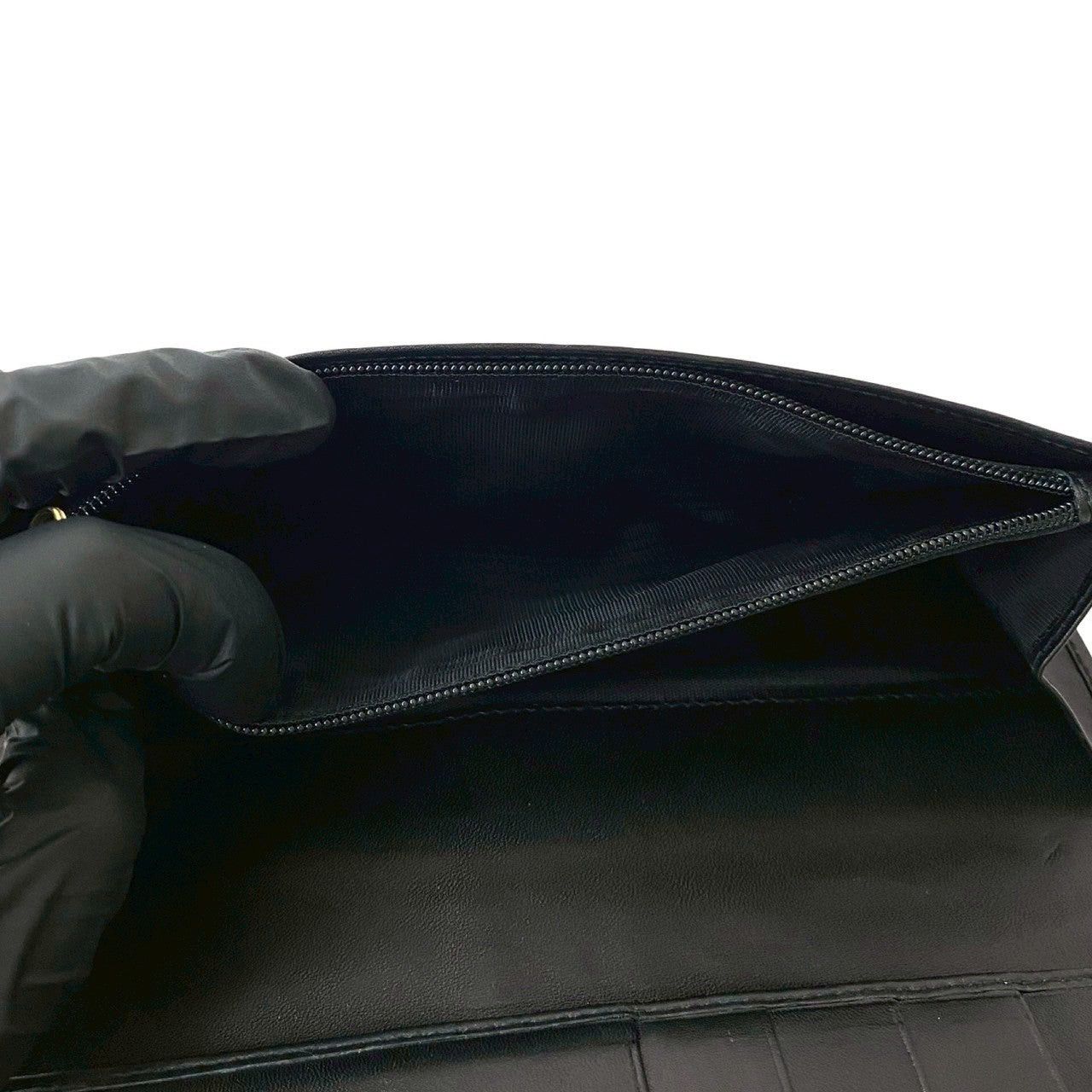 Salvatore Ferragamo Salvatore Ferragamo Black Leather Size ONE SIZE - 9 Thumbnail