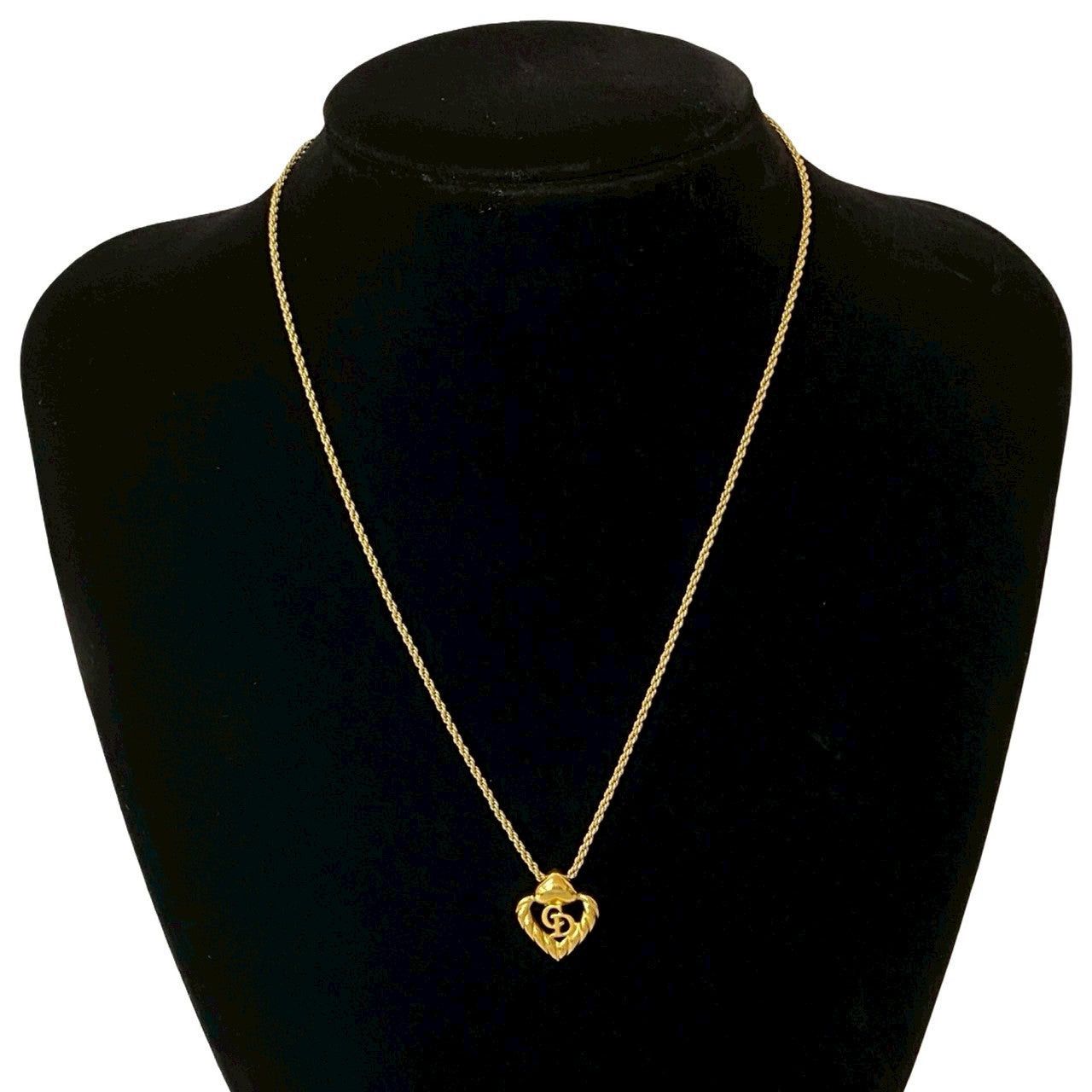 Dior Dior Necklace Gold Plated Size ONE SIZE - 2 Thumbnail