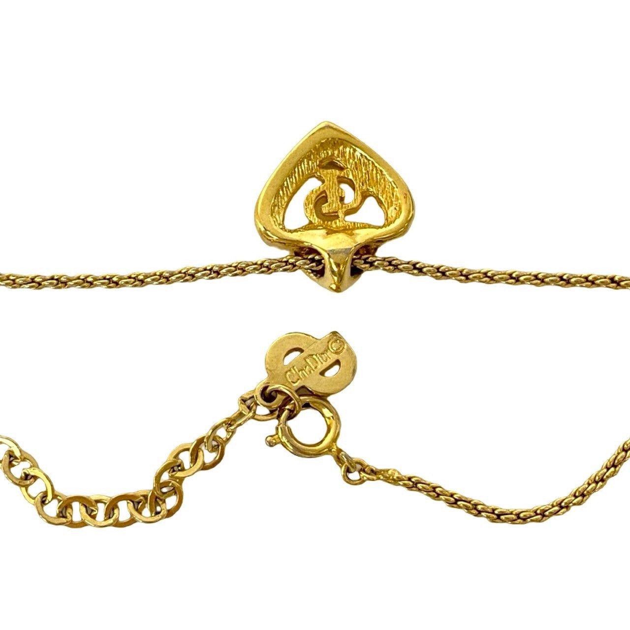 Dior Dior Necklace Gold Plated Size ONE SIZE - 4 Thumbnail