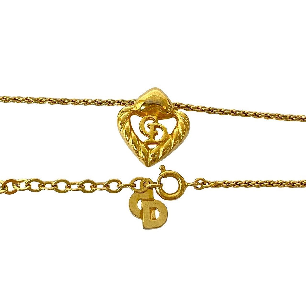 Dior Dior Necklace Gold Plated Size ONE SIZE - 3 Thumbnail
