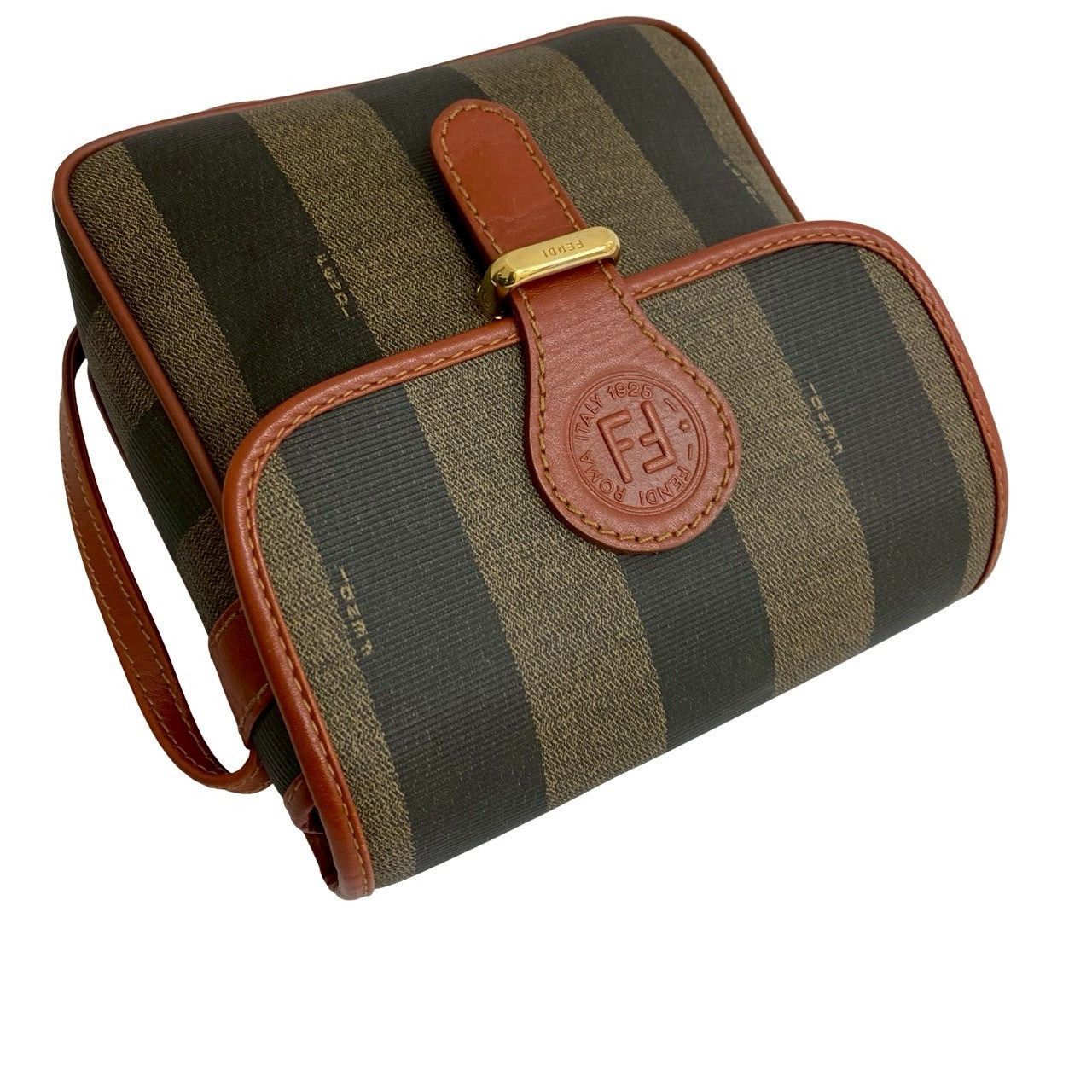Fendi Fendi Shoulder Bag Brown Leather Size ONE SIZE - 4 Thumbnail